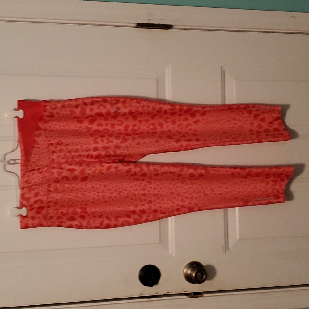 Nike dry fit pink leopard print leggings Medium